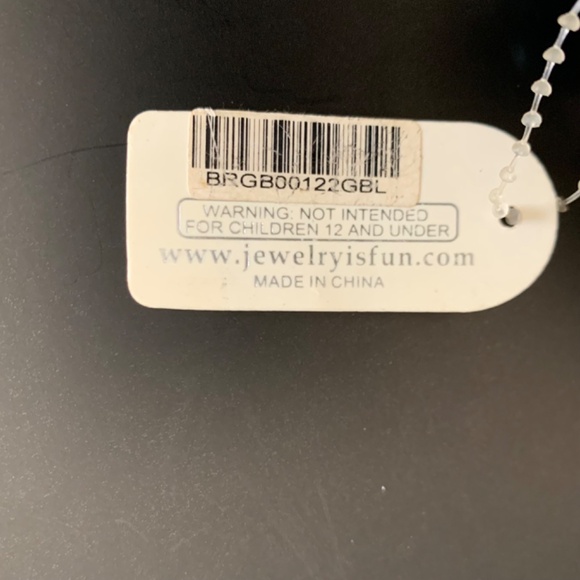 Peacock turquoise blue gold tone filigree vintage/boho stretch cuff bracelet - Picture 9 of 12